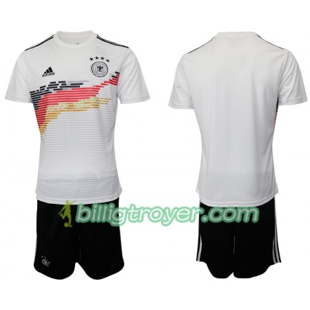 Billige Fotballdrakter Tyskland Barn Hjemmedraktsett 2019 Kortermet